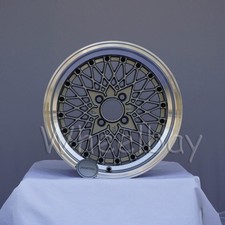 4 Rota Os Mesh Wheels 15x7 4x100 25 57.1 Ryl Steel Grey 15.5 Lbs