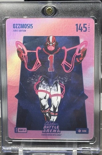 Ozzie Albies “Ozzmosis” 2026 Battle Arena Gum Battlefoil SP 145 Power🔥