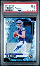 2024 PANINI PRIZM AUTO-CHOICE #400 JJ MCCARTHY 31/100 PSA 9