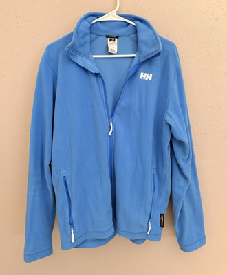 Helly Hansen Daybreaker Women's Blue Full-Zip Jacket w/ Pockets Size L