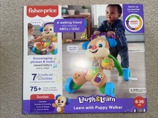 Fisher-Price Laugh  Learn Smart Stages Learn With Puppy Walker 6-36 Months New