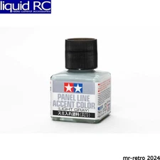 Tamiya USA TAM87189 Panel Line Accent Color Light Gray