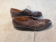 Allen Edmonds Shoes Mens 16 C Brown Leather Berkley Dress Made In USA 