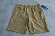 Nautica Youth Boy's Stretch Elastic Waist Moisture Wicking School Uniform Shorts
