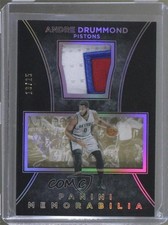 2015-16 Panini Black Gold Memorabilia Prime 13/25 Andre Drummond #5 p8d