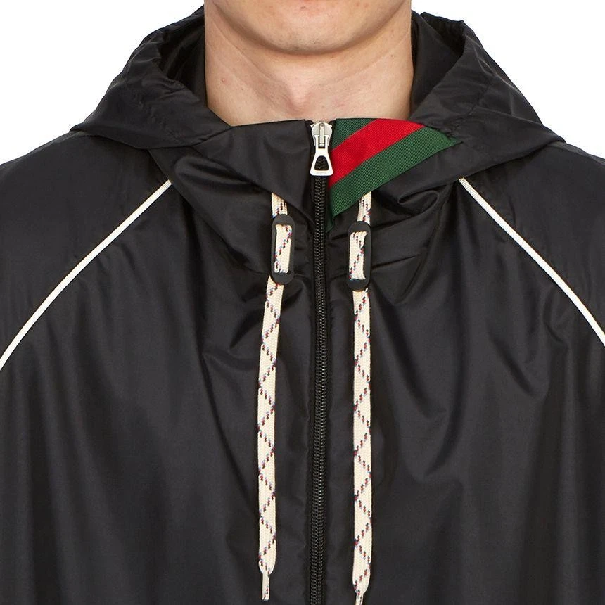 Giacca Gucci 24SS nylon linea Sherry nero taglia 46 692937 Z8A1Q 1043 usata