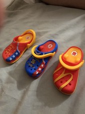 2026 McDonald s New All American Game Happy Meal Croc Toy lot of 3