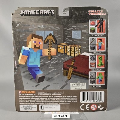Not A Studio 1/12 アクションフィギュア Steve フルセット Jazwares Minecraft STEVE Overworld Survival Pack Series 1 Action
