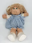 1 Vintage Cabbage Patch Kid GIRL Brown Blonde Hair Brown Eyes Dimples