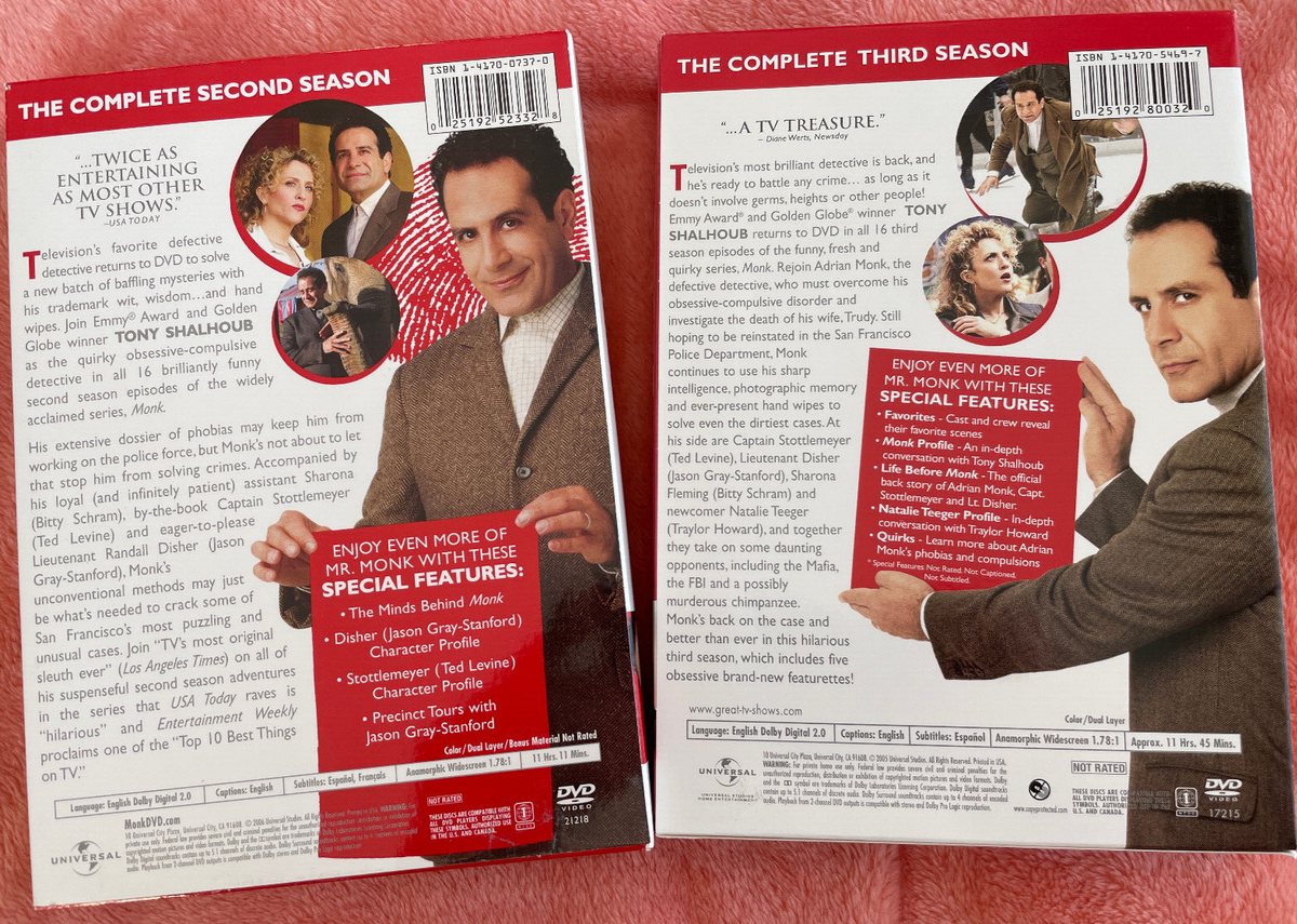 MONK DVD-BOX 全8シーズンセット Amazon.com: Monk - The Complete Series [DVD] : Tony Shalhoub