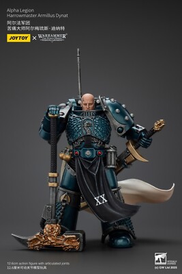 JOYTOY Warhammer Alpha Legion Harrowmaster Armillus Dynat 1/18 5'' ACTION FIGURE
