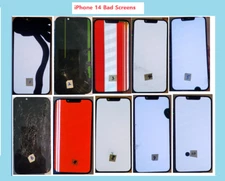 1 X iPhone 14 Bad LCD Screen Cracked Glass apple