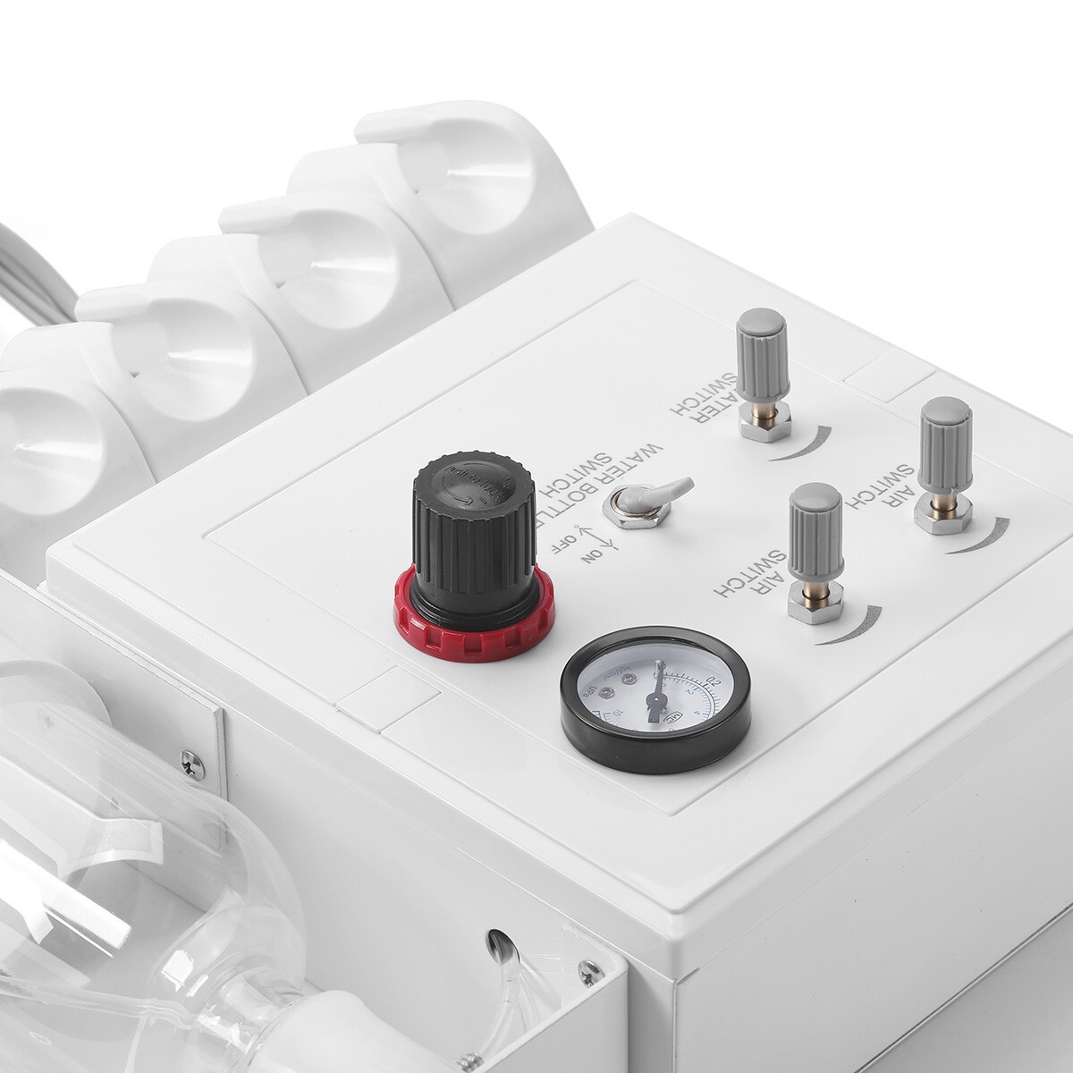 Portable Dental Turbine Unit with Weak Suction Work with Air Compressor 4 Holes