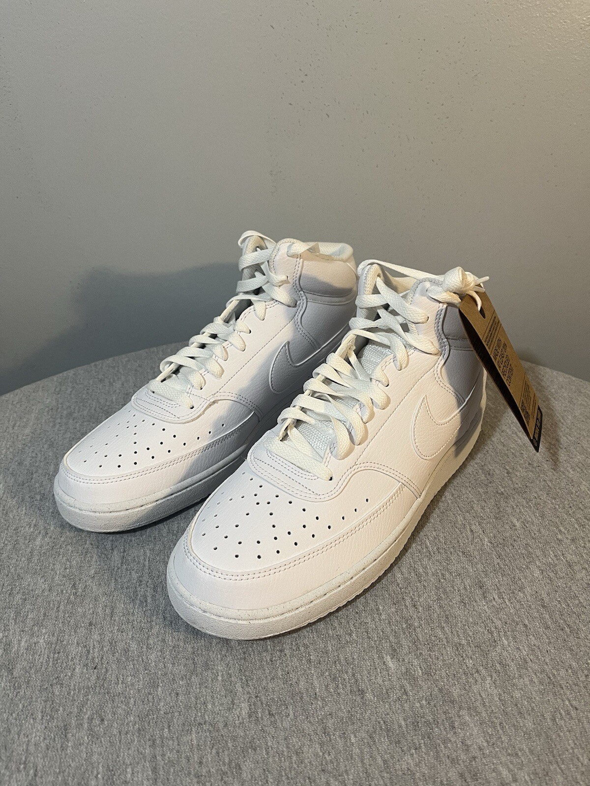 Nike Court Vision Mid NN White/White-White Men’s Shoe Size 10 DN3577 100