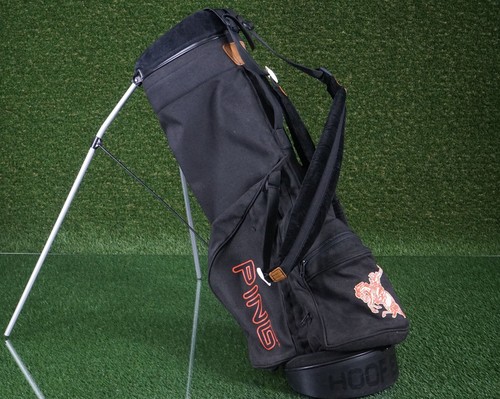 PING HOOFER CHAPARRAL COWBOYS STAND BAG ORIGINAL CANVAS 4 WAY DIVIDERS ~ W@W!! - Picture 3 of 8