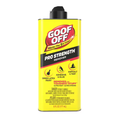 #ad Goof Off Professional Strength Latex Paint and Adhesive Remover 6 fl oz 2 PACK $10.69