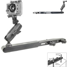 Dual Rotation Center Headrest Mount for All Action Camera Sony, GoPro Hero More