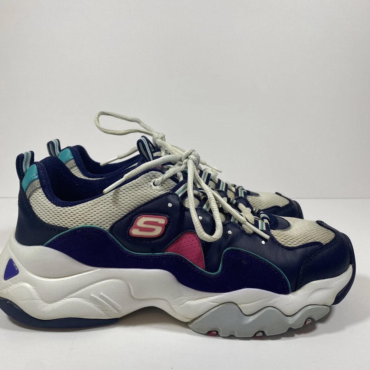 Skechers d lites hotsell 3 mens purple