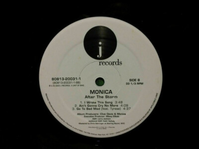 Monica After the Storm アナログレコード Monica / After The Storm 2003 US Original 2LP Vinyl J Record Kanye