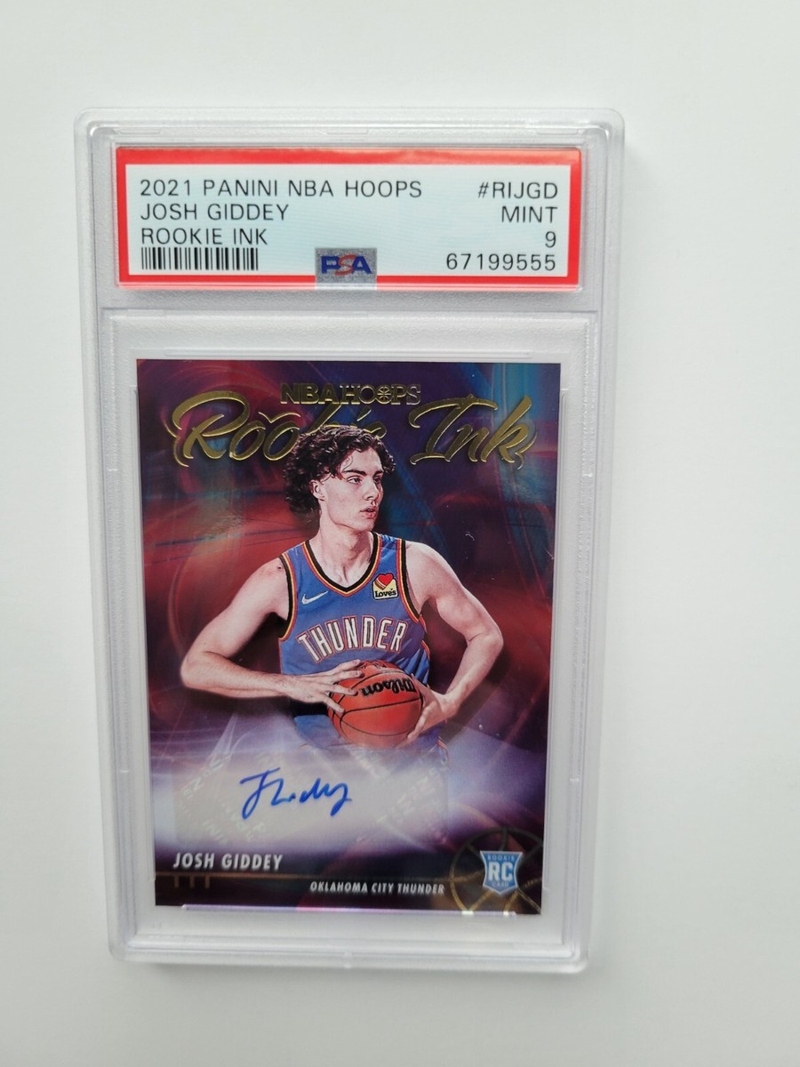 その他 Josh Giddey RC silver ink auto 2021-22 NBA Hoops Josh Giddey Rookie Ink SP Auto RC OKC