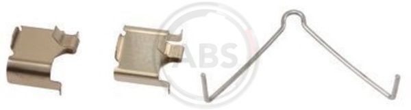 1166Q A.B.S. Accessory Kit, disc brake pad for FORD ASIA & OCEANIA,MAZDA