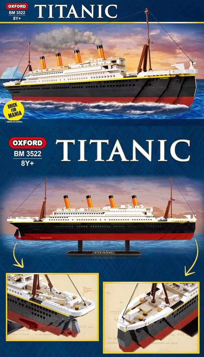 タイタニックセット Amazon.co.jp: Oxford Titanic Building Block Kit, Special