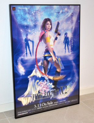 Final Fantasy X-2 YUNA - Promotional B2 Poster - Squaresoft Japan 2003