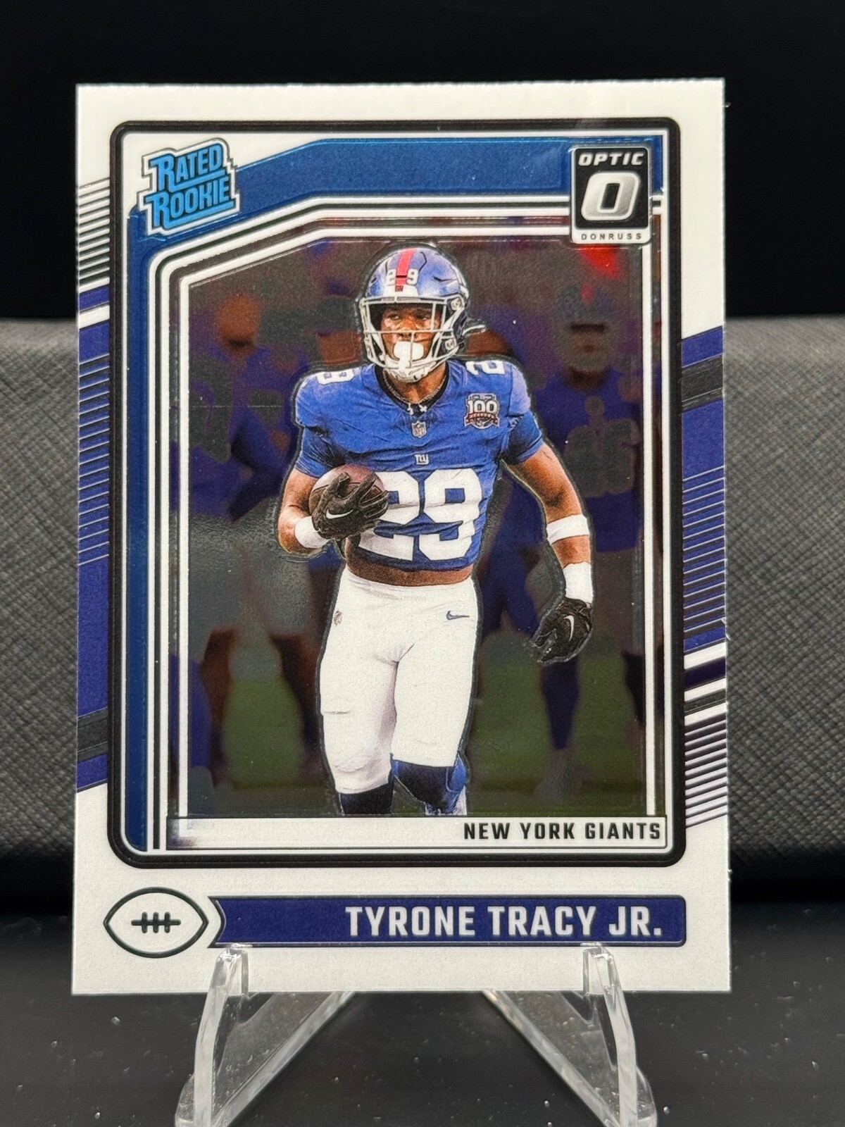 2024 Donruss Optic - Tyrone Tracy Jr., #259 - Rated Rookie - New York Giants