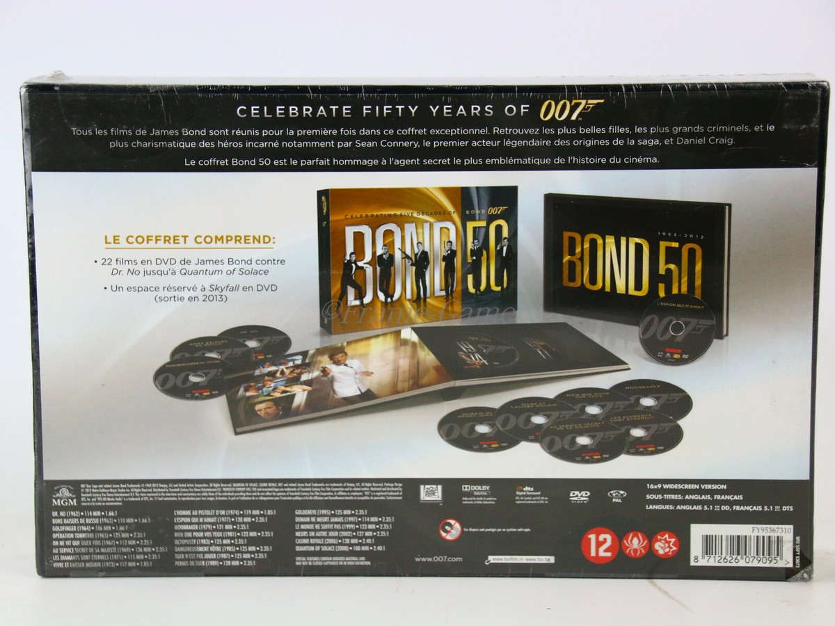 外国映画 BOND 50  DVD-Deutsch PAL Amazon.com: Bond 50 Blu-ray Collection: 23-Movie 50th