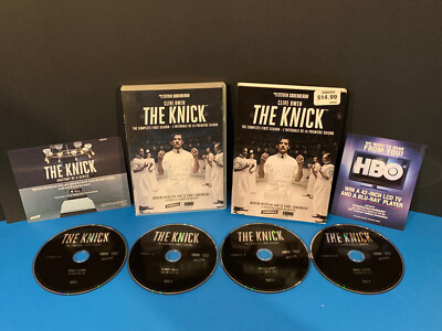 Knick The Complete First Season 1 One (DVD, 2015, 4-Disc Set) + Slipcover VG+