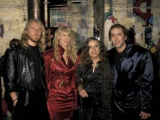 Renny Harlin, Laura Dern, Nicolas Cage, & Joy Coppola 1990 Old Photo