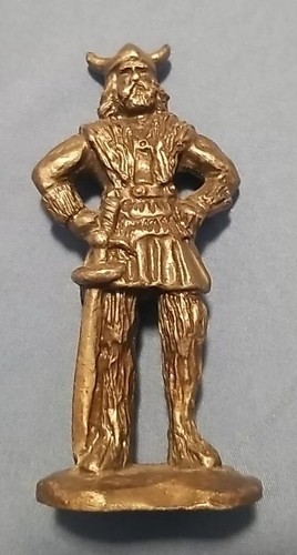 Vintage Pewter Rolf 1981 Selandia Made In Norway Viking 4" figure Rare HTF - Picture 5 of 8