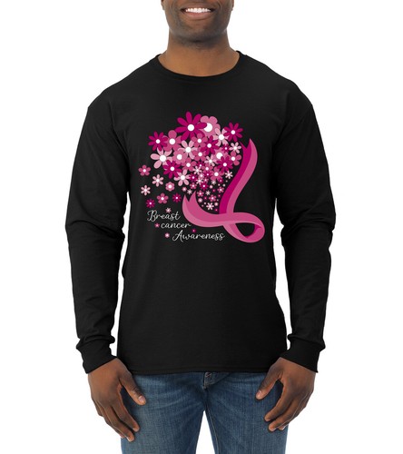 Awareness Flowers Awareness Herren Langarmshirt - Bild 1 von 8