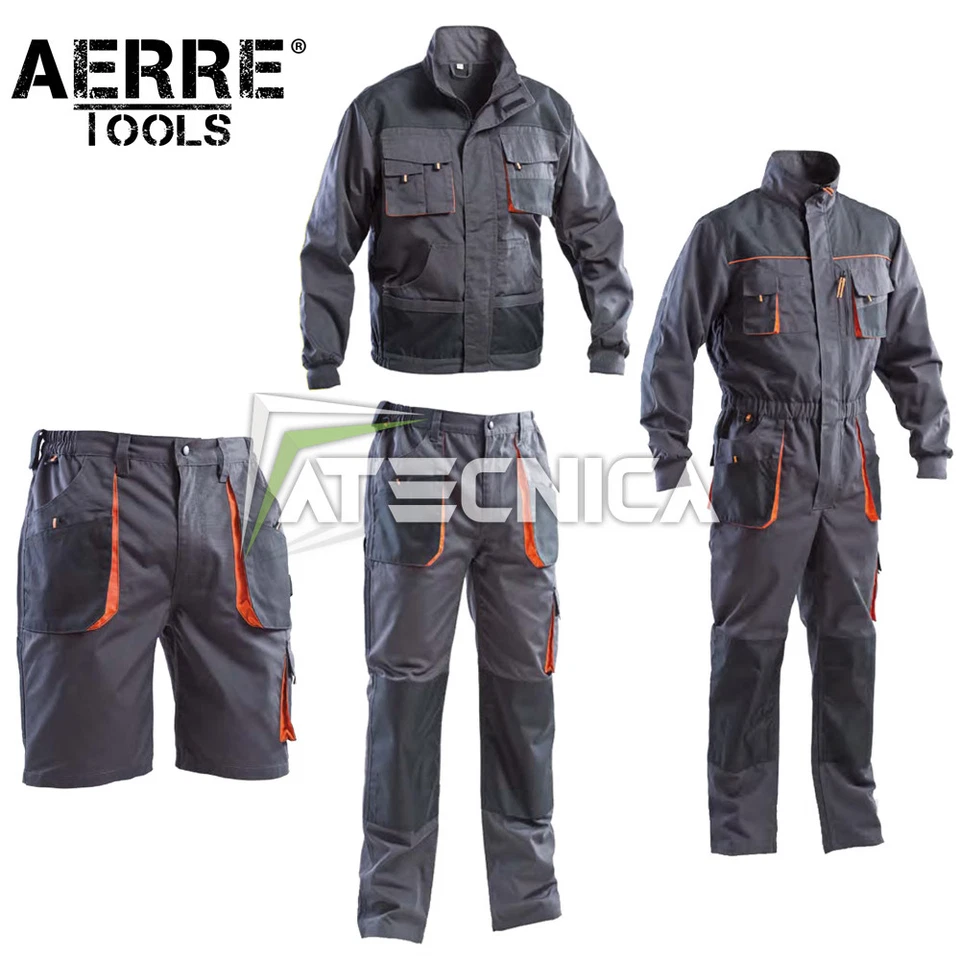 Completo professionale da lavoro 270gr AERRE Liberty 2 multi tasche antistrappo