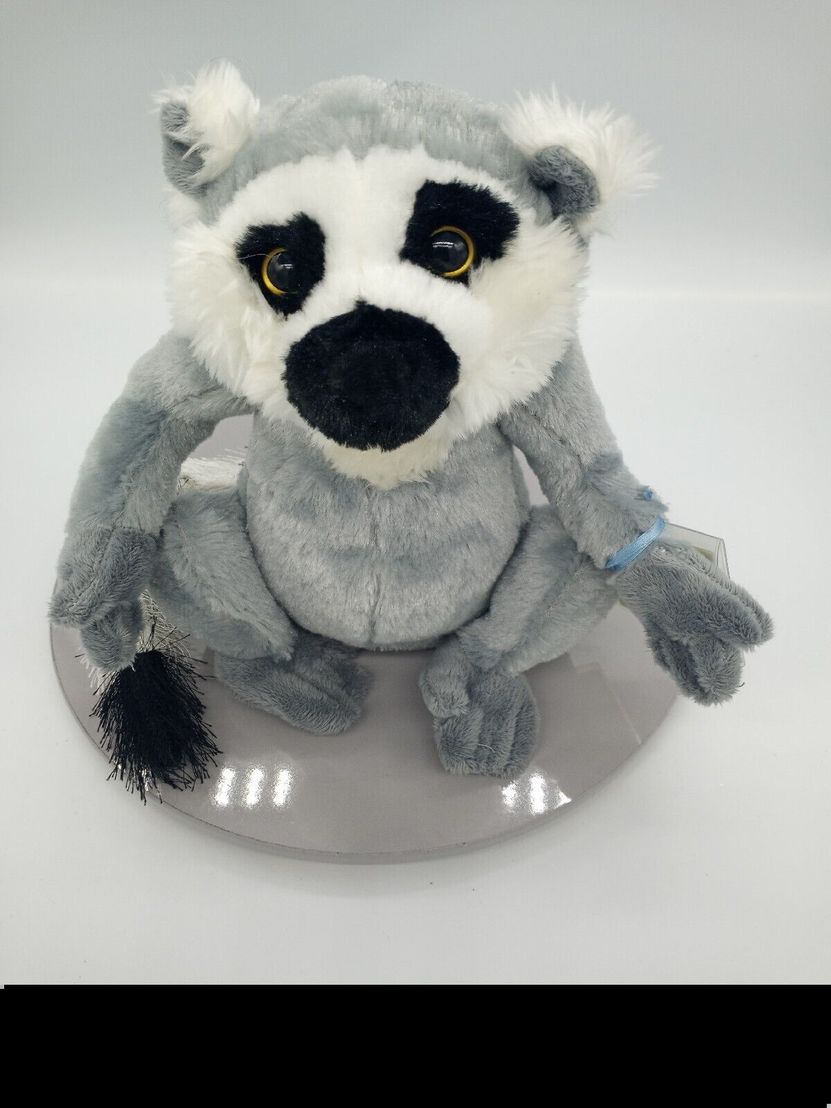 Ganz Webkinz Ringtailed Lemur Monkey Plush Stuffed Toy HM369 New Sealed Code NWT