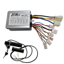 36V 500W Brush Speed Controller LCD Throttle Electric Bicycle Scooter ATV Quad