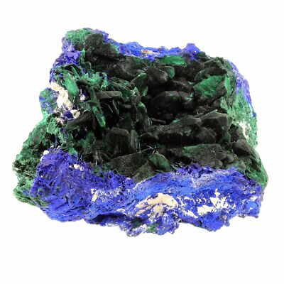 Malachit Nach Azurit. 4622,0 Ct. Milpillas Mine, Sonora, Mexiko.
