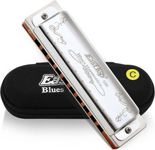 Harmonica Key of C 10 Holes 20 Tones 008K Blues Diatonic Mouth Organ Harmonica w