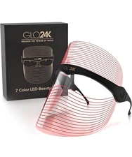 GLO24K - 7 Color LED Beauty Mask - Brand New