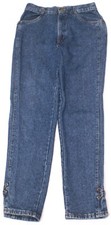 Vintage Chic Blue Jeans Womens 9 High Rise Mom Ankle Jeans (27X29), USA Made