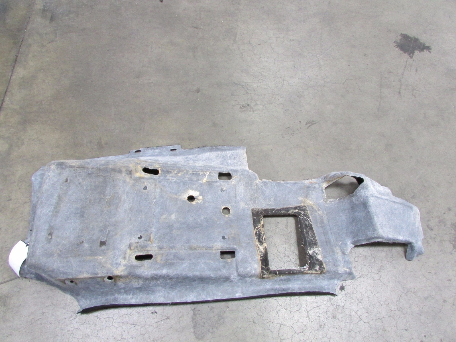 Maserati Granturismo, LH Left Black Floor Carpet, Used, P/N 69189600