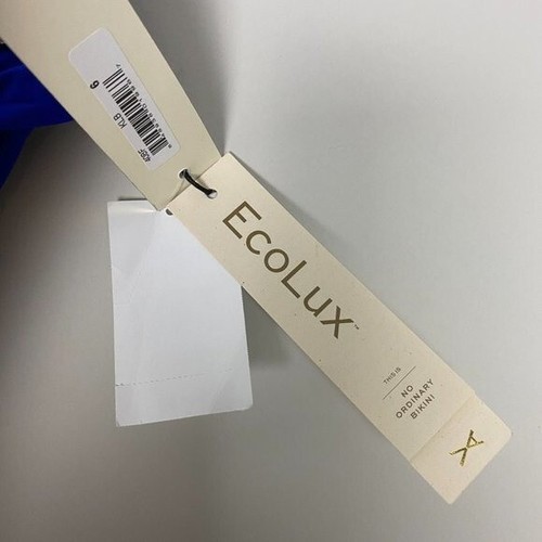 Vitamin A Ecolux Bikini Bottom Blue Womens 6 - Picture 4 of 8