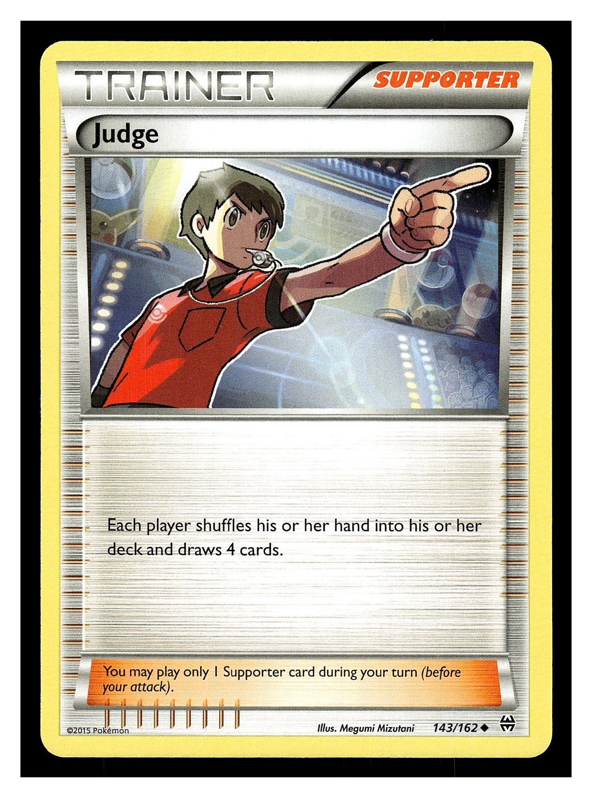 Pokemon XY Breakthrough Judge 143/162