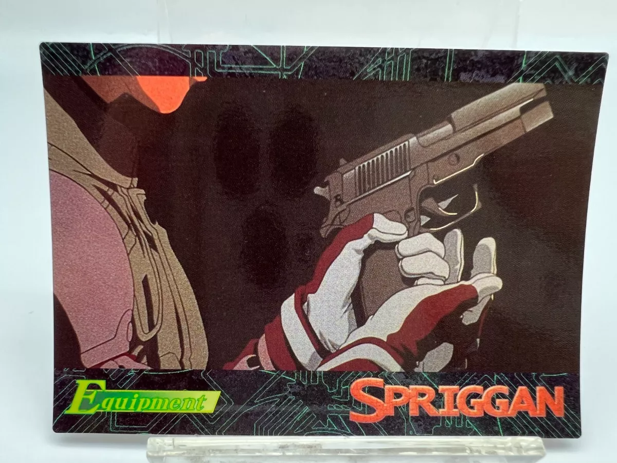 SPRIGGAN card SHINSEISHA Japanese Vintage Rare F/S