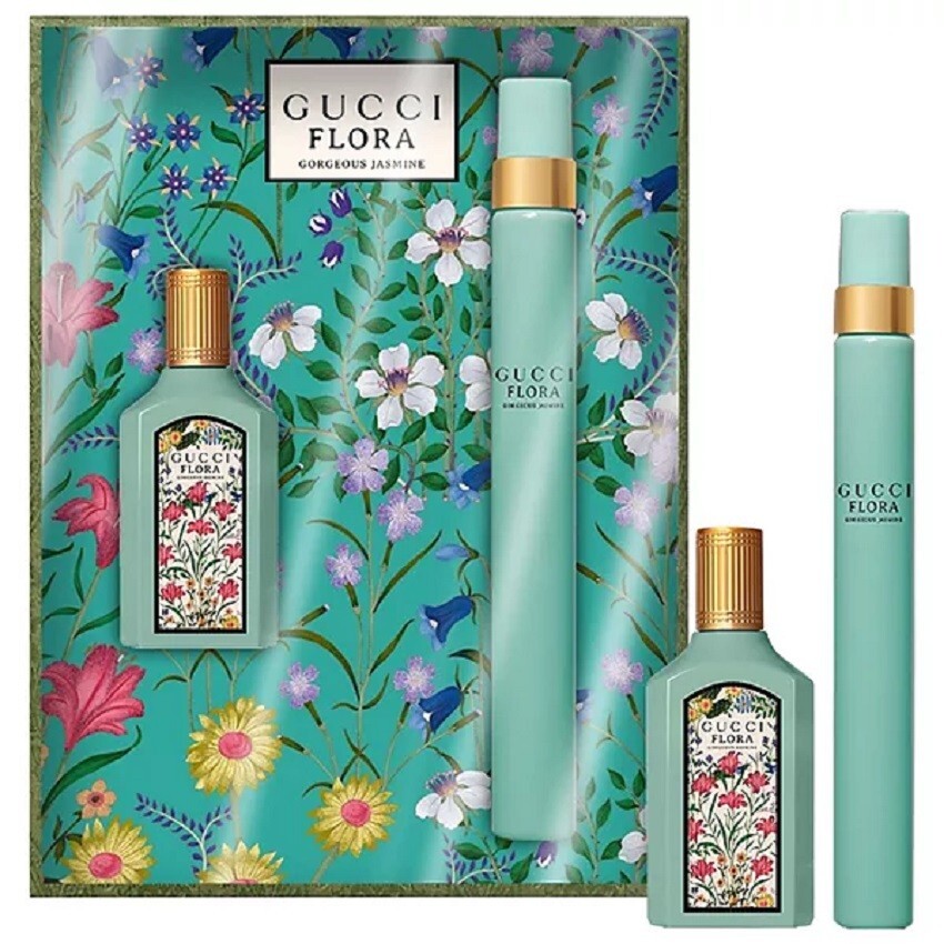 Gucci Flora GORGEOUS JASMINE Eau de Parfum Travel Spray & Purse