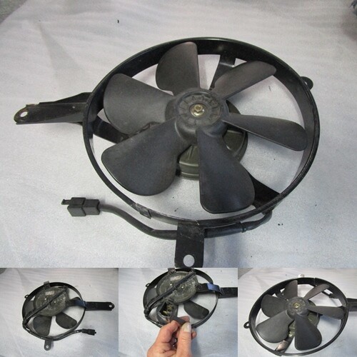 2. Yamaha FZR 1000 3LE Lüfter Lüfterrad Ventilator Kühlerlüfter Kühler - Picture 1 of 5