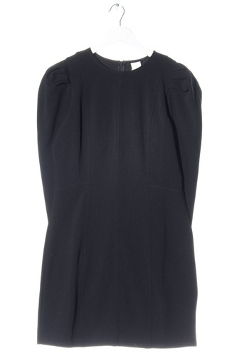 Robe à Manches Longues H&M Taille 42 Noir, Style Décontracté Trapèze - Occasion Très Bon état
