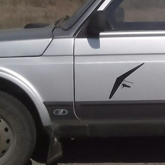 NEW HANG GLIDING DECALS STICKERS EMBLEM HG CAR AUTOMOBILE SIDE WING eBay