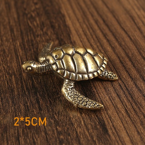 Brass Figurine Statue Miniature Ornament Animal Figurines Home Office Decor US - Picture 14 of 116