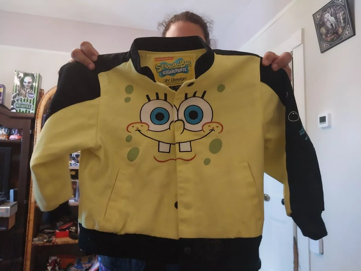 SpongeBob SquarePants Racing Jacket Youth Kids Size 6 Nickelodeon JH Design